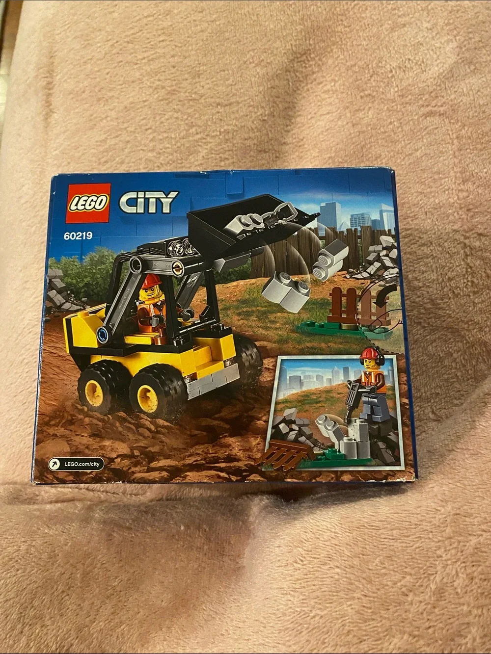 Lego City Yellow and Black Construction Loader Set